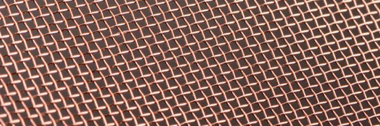 Non-ferrous wire mesh