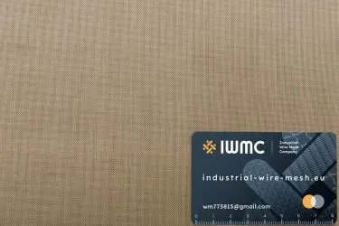 Wire cloth 0,315x0,16 brass 80/20
