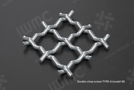Crimped wire mesh 11x2 galvanized