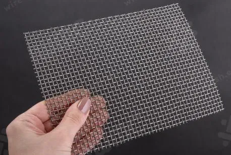 Wire mesh 3,2x1,2 stainlees steel - photo 2