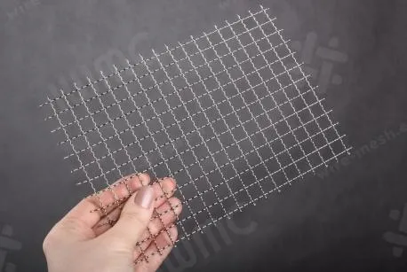 Crimped wire mesh 12x1,2 galvanized - photo 2