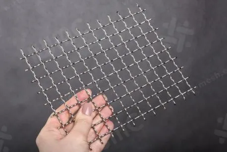 Crimped wire mesh 15x2 stainlees steel - photo 2
