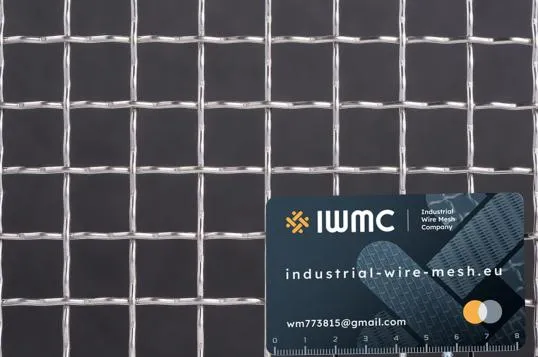 Crimped wire mesh 20x3 stainlees steel