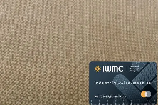 Wire cloth 0,315x0,16 brass 80/20