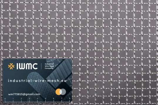 Crimped wire mesh 8x1,6 stainlees steel