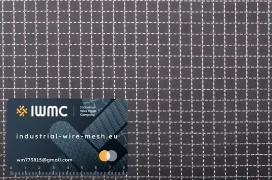 Crimped wire mesh 7x0,7 stainlees steel