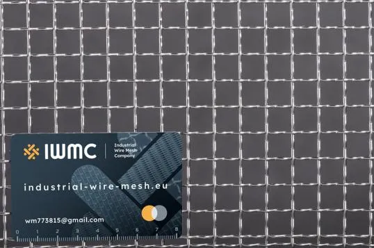 Crimped wire mesh 12x1,6 stainlees steel