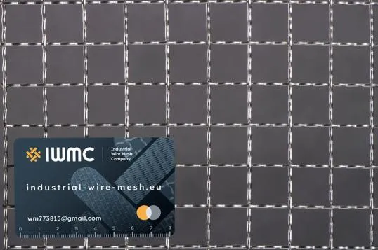 Crimped wire mesh 20x2 galvanized