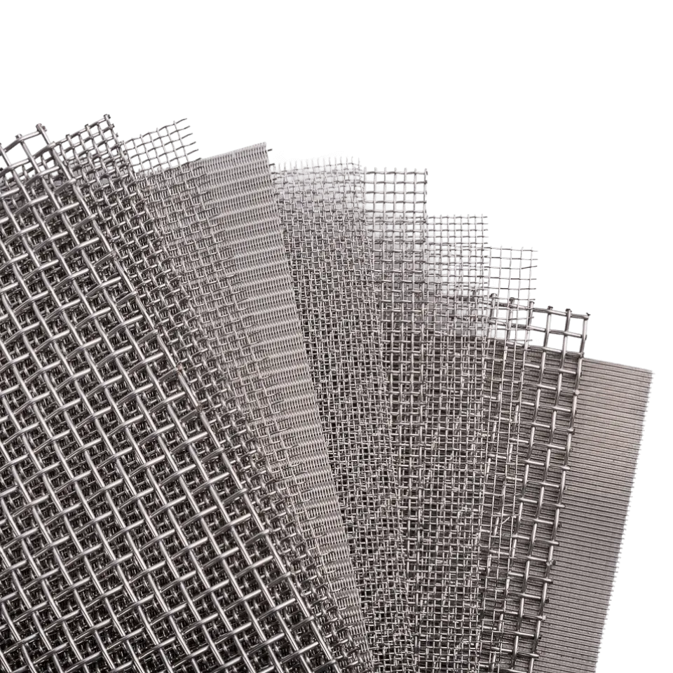 Stainless steel wire meshes and metal meshes